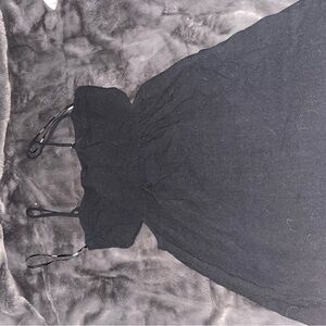 Elegant Black Sleeveless Dress